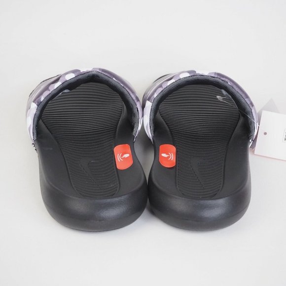 Nike Victori One Sports Slide Print Black Grey Beach Sandals - Picture 4 of 11